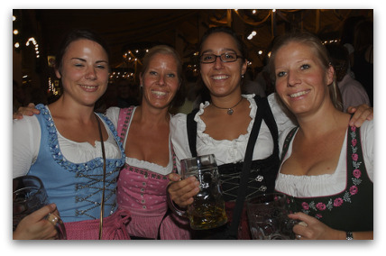 oktoberfest-four-cute-girls