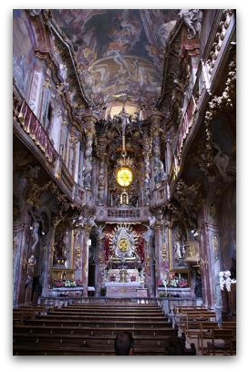 asamkirche inside