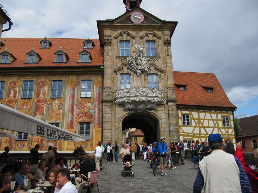 bamberg old town hall gate