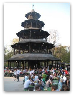 englischer garten tower