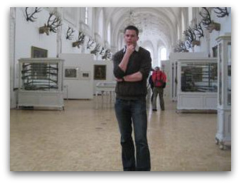 Yours truly at the museum