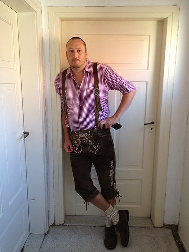 lederhosen bike kit