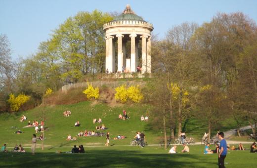 You can chill out in a park...