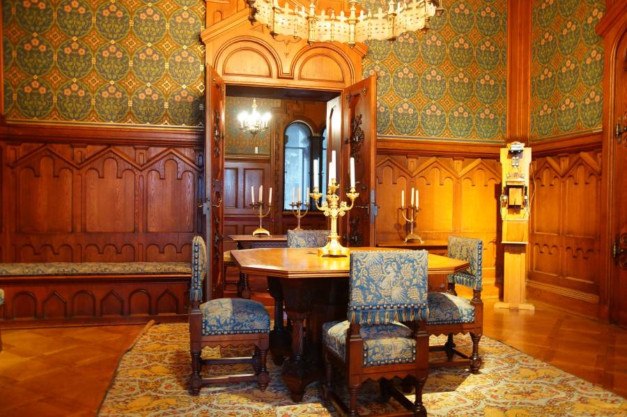 Image result for bavarian castle interior dining
