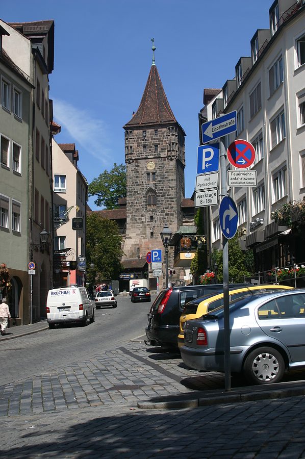 medieval tower nuremberg