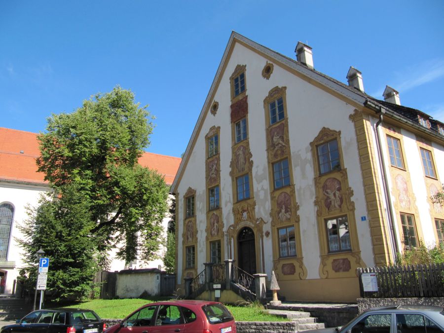 painted facade oberammergau