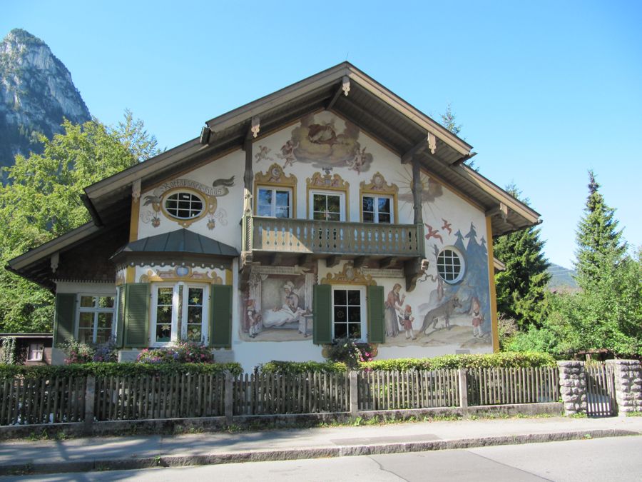 little red riding hood house oberammergau