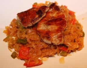 oktoberfest-recipe-schweinekotelett-sauerkraut