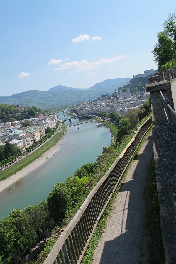 salzach valley from the moenchsberg