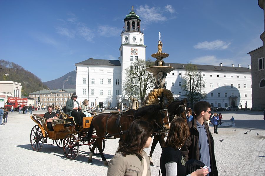 fiaker residenzplatz salzburg
