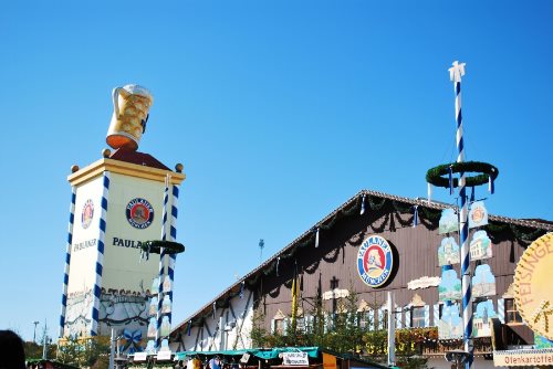 oktoberfest beer tent